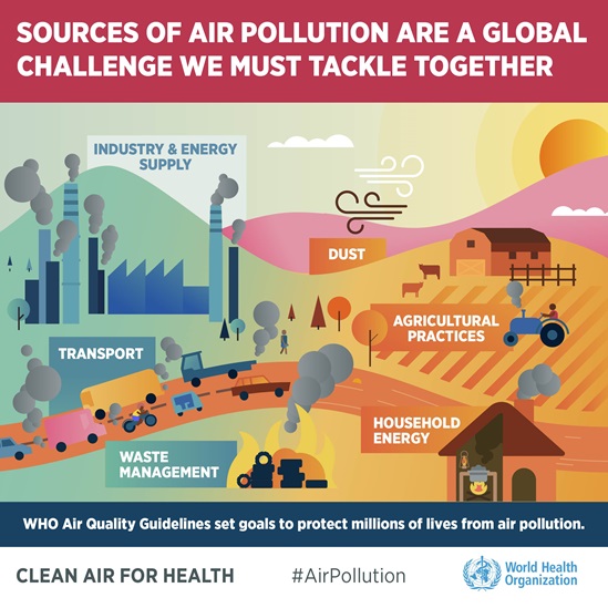 Sources of Air Pollution - AQGs