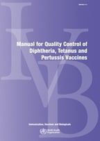 Manual for quality control of diphtheria, tetanus, pertussis and combined vaccines