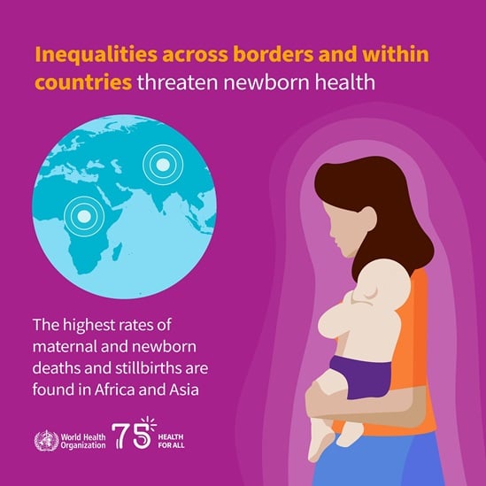 Inequalities across borders and within countries threaten newborn health
