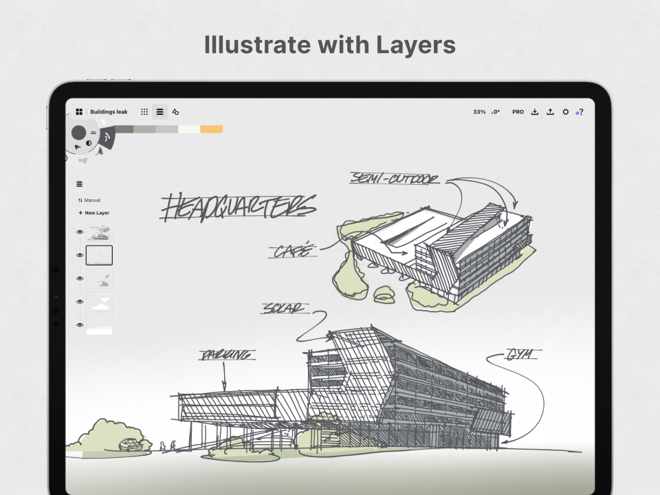 Illustrate with Layers