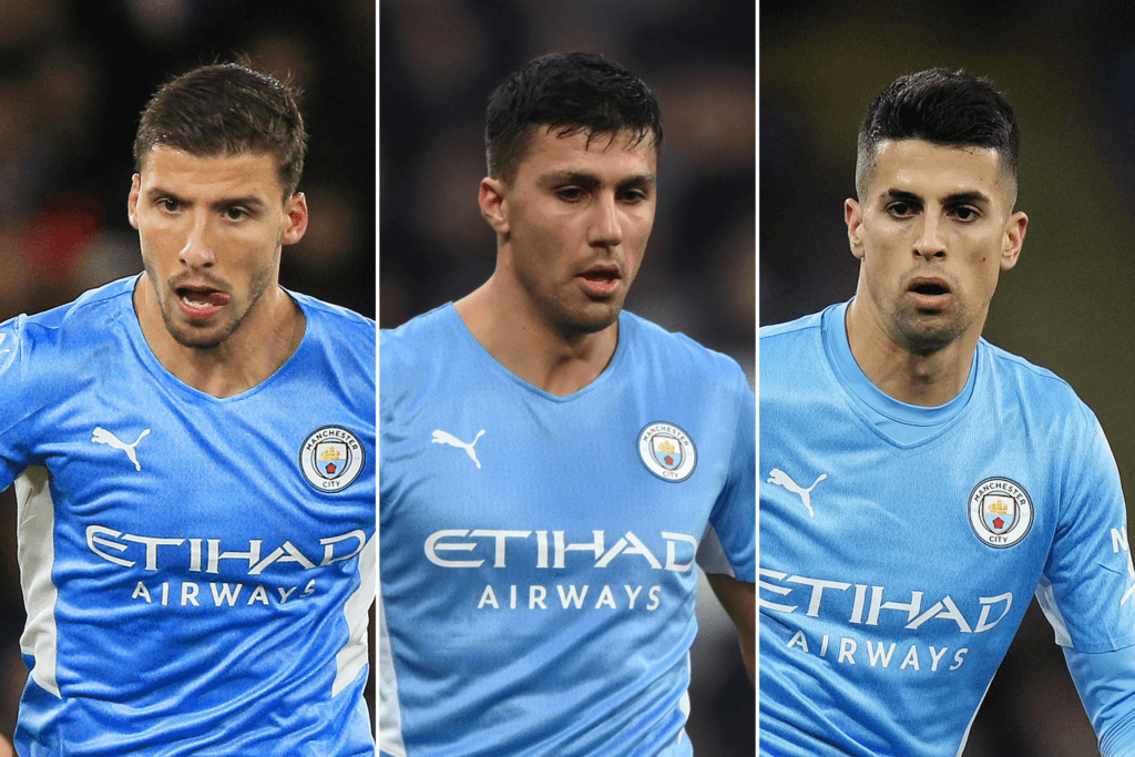 Dias, Rodri and Cancelo: The constants giving City stability with passes, carries and touches