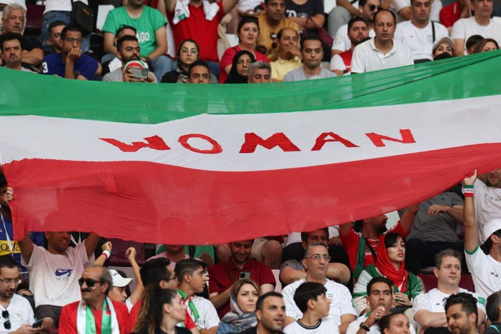 Female Iran fans fear state 'spotters' are spying on them at World Cup games