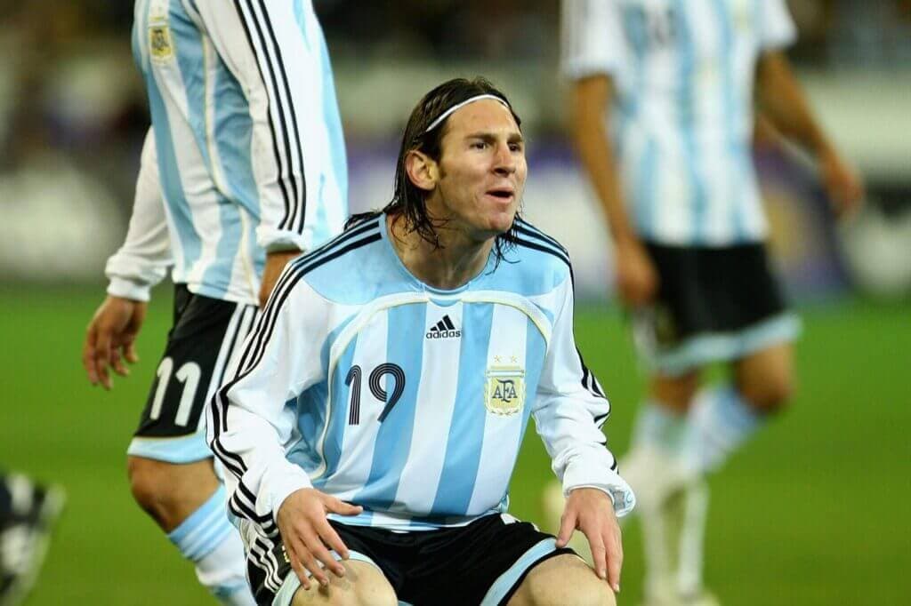 The man that got Lionel Messi sent off on his Argentina debut