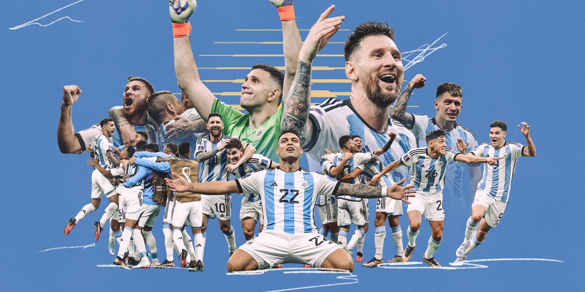 Messi's voice, lucky Aguero and lots of beef: How Argentina won the World Cup