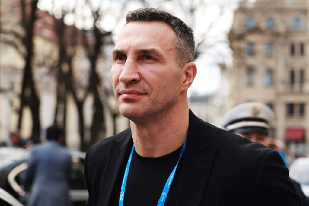 Wladimir Klitschko uses his voice for Ukraine as forcefully as he fought for championships