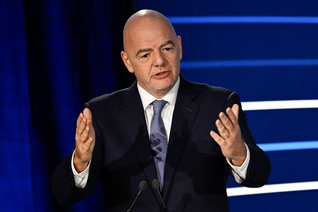 Gianni Infantino addressed MLS owners' meeting, a first for a FIFA president