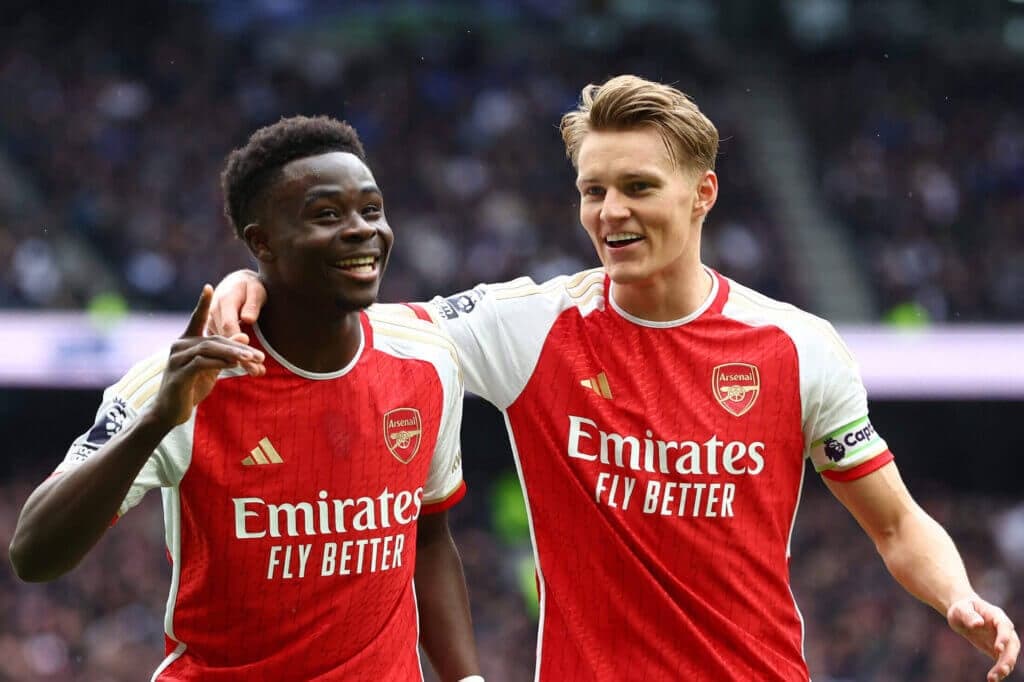 Saka, Odegaard and the making of the Premier League's most creative partnership