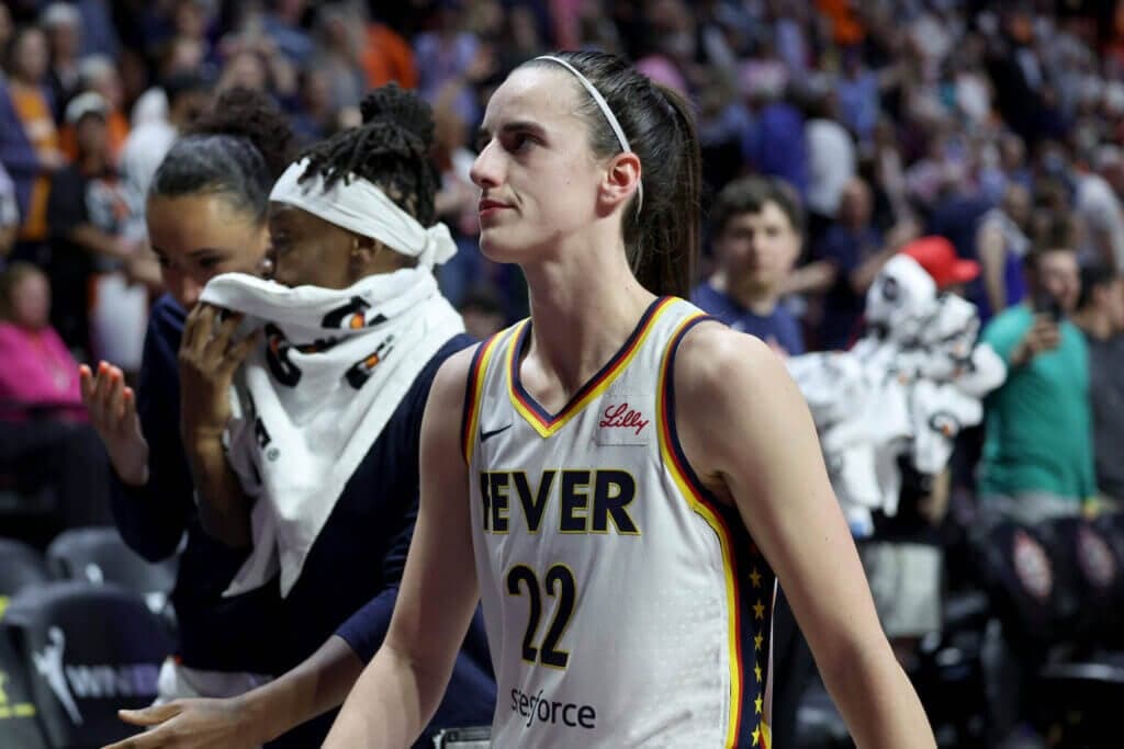 Caitlin Clark welcomed to WNBA with reality check in Indiana Fever loss