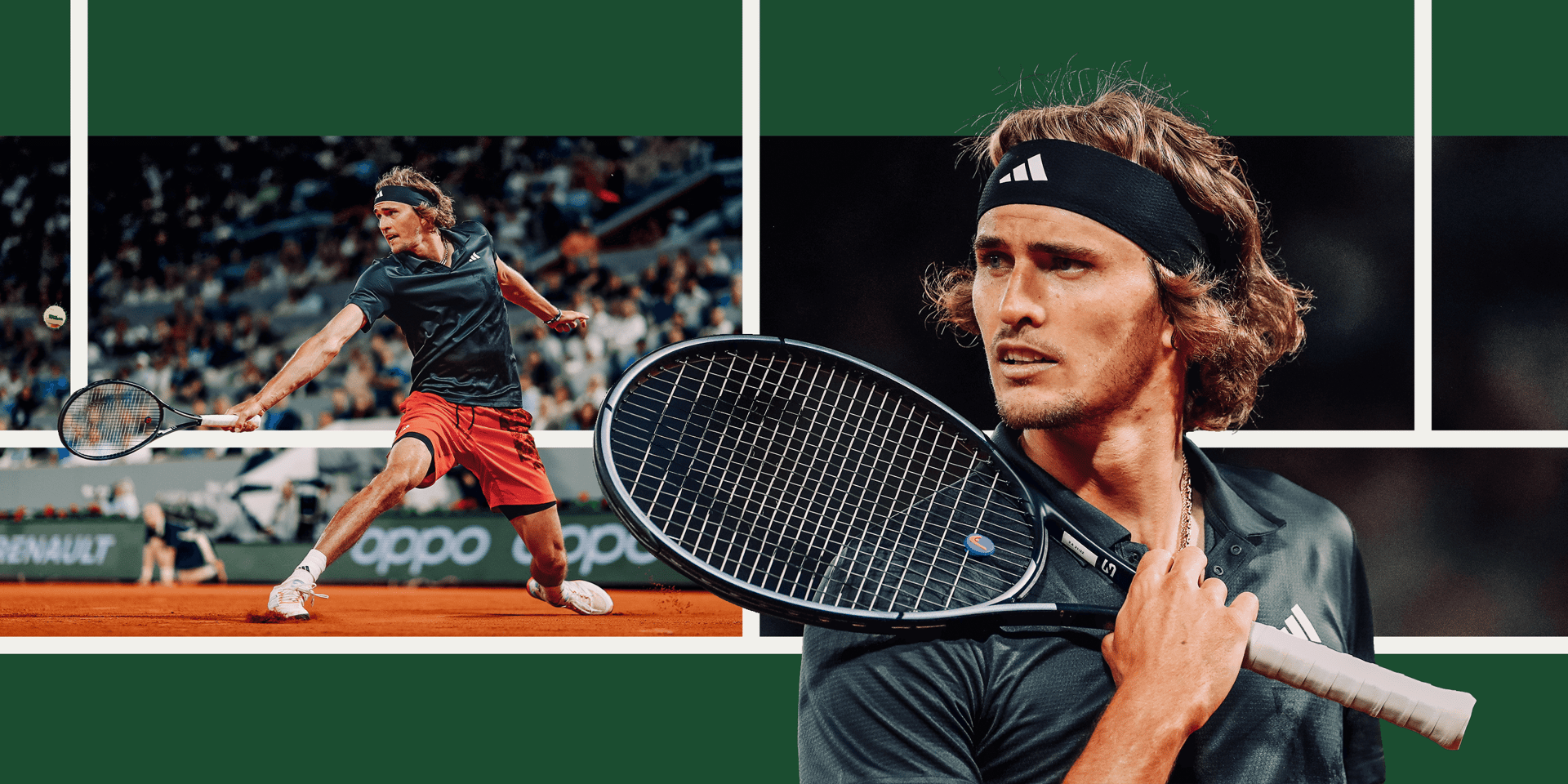 Alexander Zverev is a French Open favorite. He also awaits a domestic abuse hearing