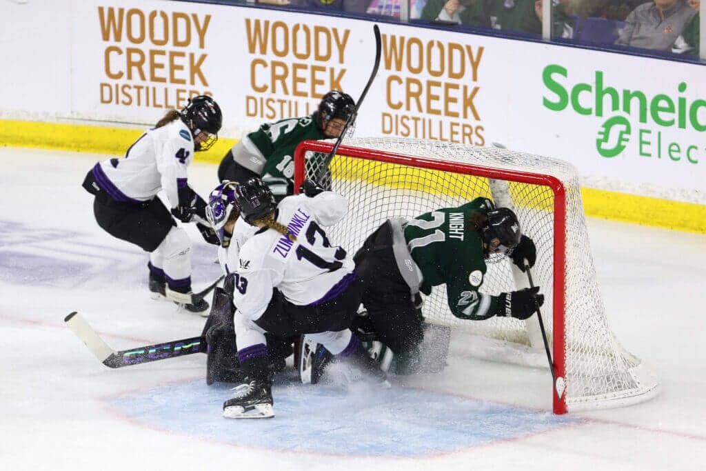 How Nicole Hensley, lengthy goal review helped Minnesota tie PWHL Finals series vs. Boston: 3 takeaways