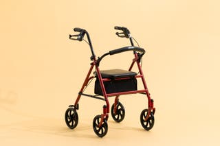 Our pick for best walker overall, the Drive Durable Four Wheel Rollator.