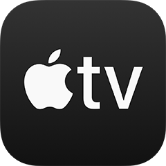 Programėlės „Apple TV“ piktograma