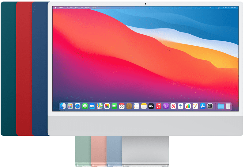 Идентификация iMac (24 дюйма, 2021 г.) 2