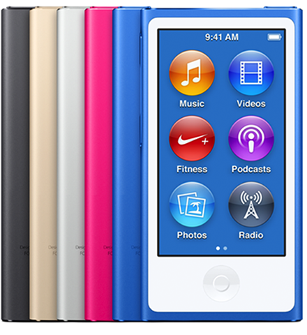 iPod nano (séptima generación, mediados de 2015)
