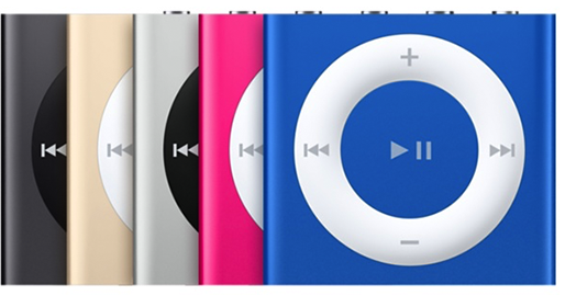 iPod shuffle (cuarta generación, mediados de 2015)