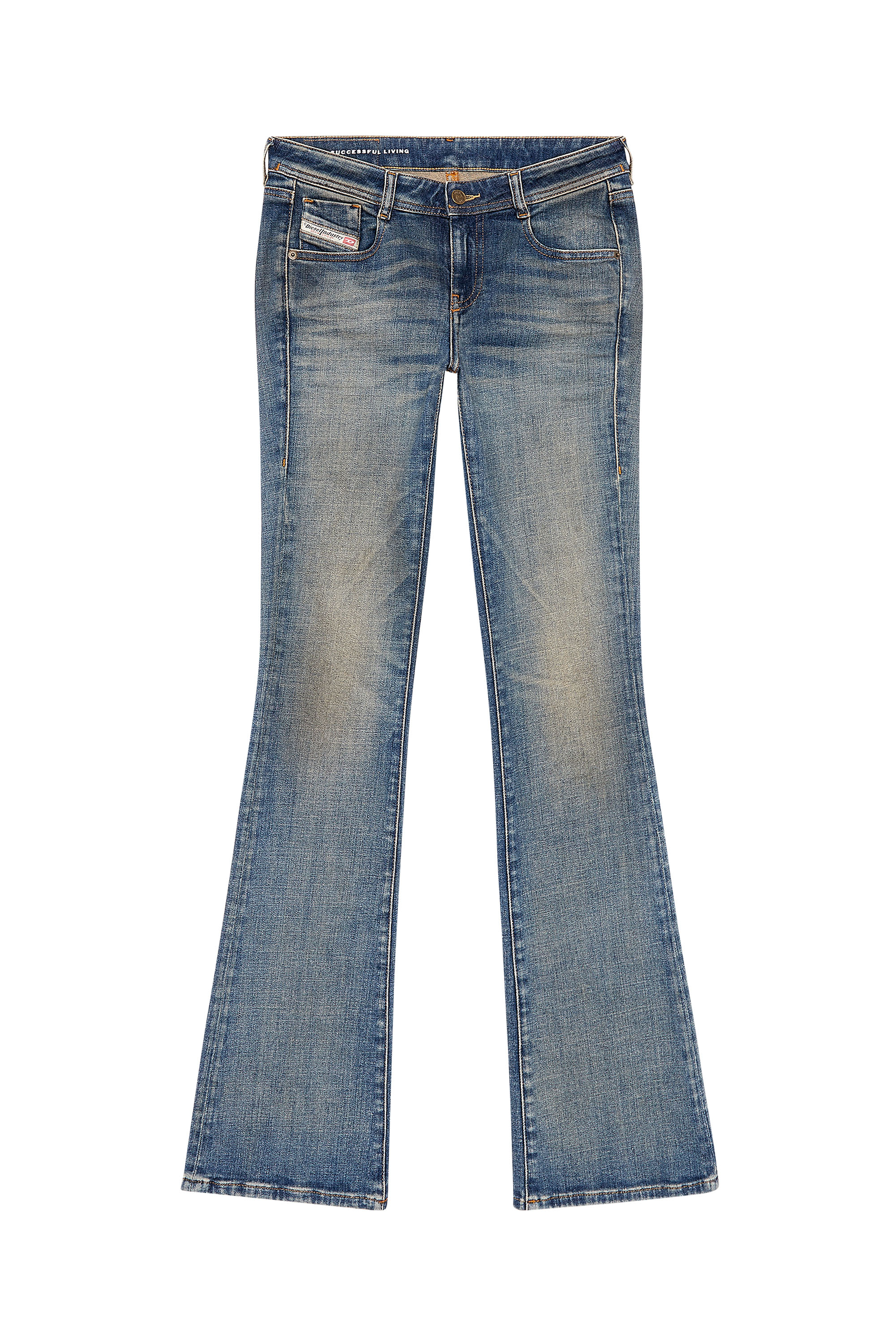 Diesel - Bootcut and Flare Jeans 1969 D-Ebbey 09H69, Dunkelblau - Image 3