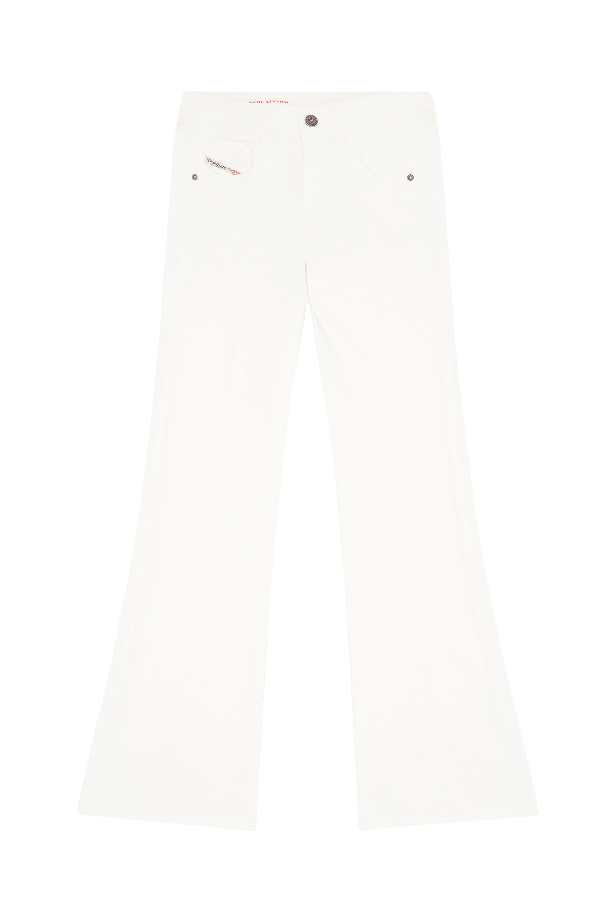 Diesel - Bootcut and Flare Jeans 1969 D-Ebbey 09D63, Weiß - Image 3