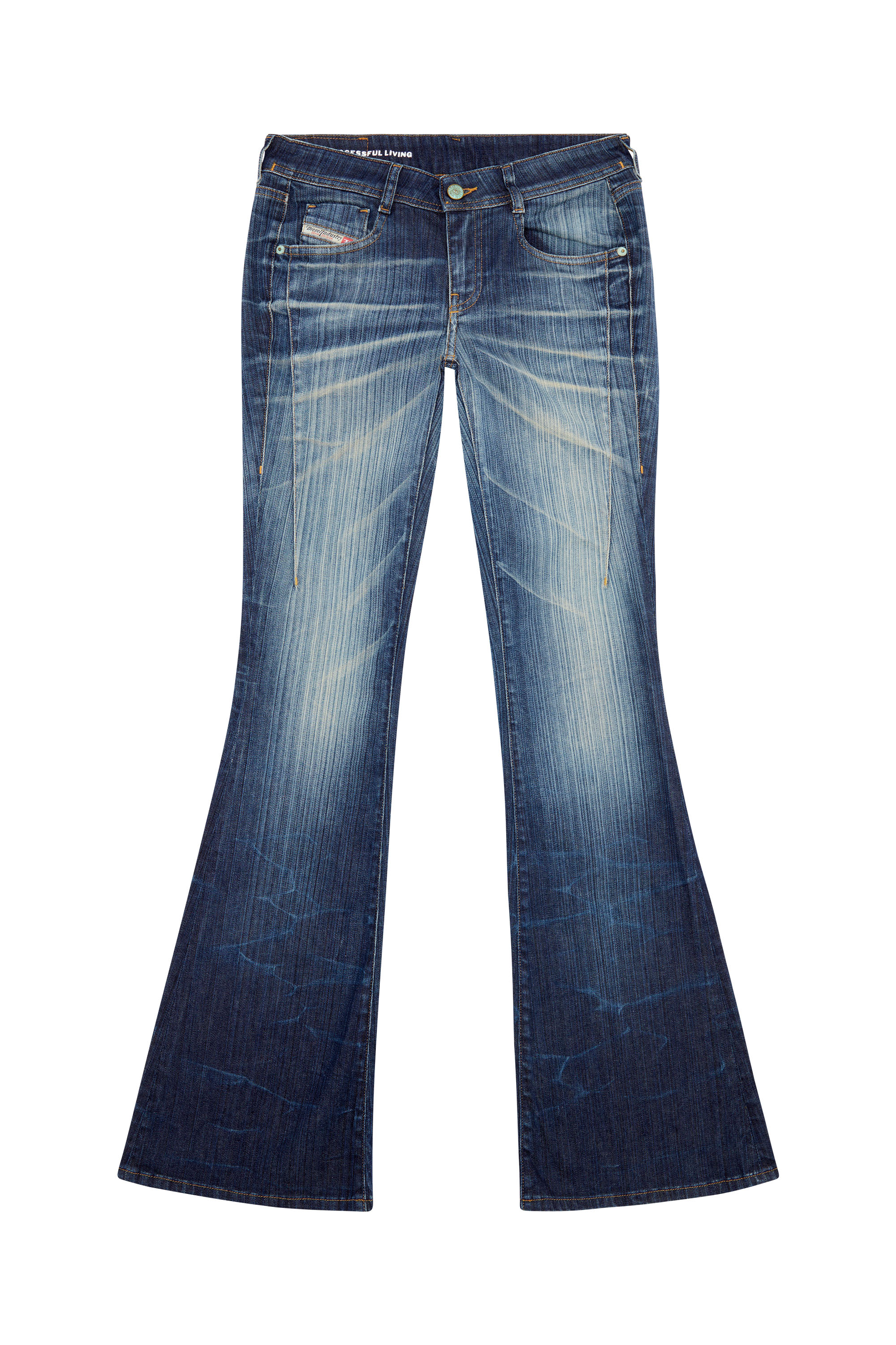 Diesel - Bootcut and Flare Jeans 1969 D-Ebbey 09I03, Dunkelblau - Image 3