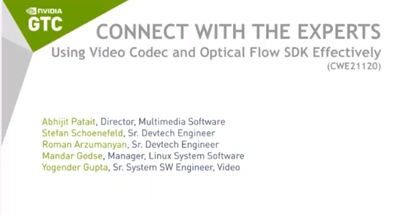 Video Codec SDK Connect with Experts Series