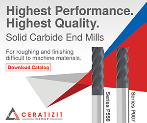 CERATIZIT Highest Quality Solid Carbide End Mills