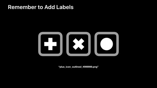 Writing Great Accessibility Labels