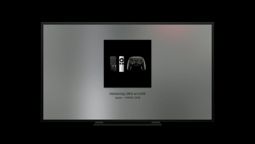 Now Playing and Remote Commands on tvOS