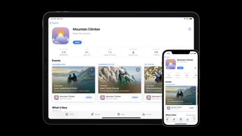 Meet in-app events on the App Store