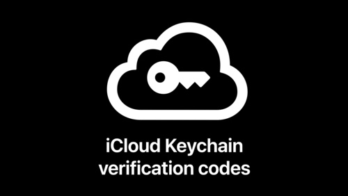Secure login with iCloud Keychain verification codes