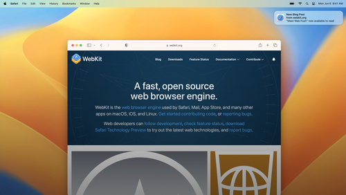 Meet Web Push for Safari