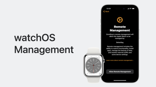 Meet device management for Apple Watch