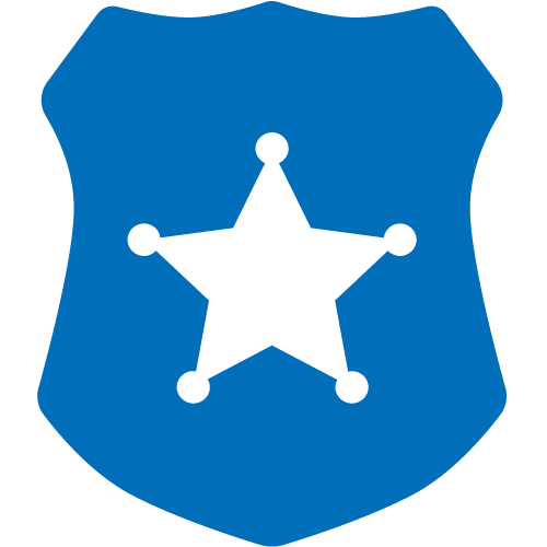 Icon of a Police Badge