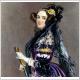 Portrait de Ada Lovelace en 1838, 23 ans, par Alfred Edward Chalon