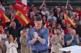 Sánchez reivindica ser "zurdo" y dice que no quiere "tijeras y motosierras" para Europa
