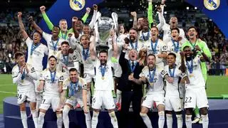 Courtois, Carvajal y Vinícius elevan al Real Madrid al Olimpo con la 'Decimoquinta' Champions