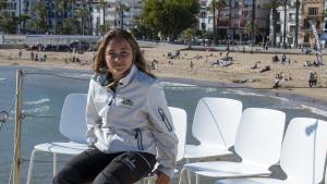 La regatista del equipo español de Copa América de vela, Sail Team BCN, Neus Ballester, que competirá con las mujeres y el juvenil.