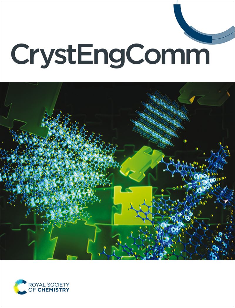 CrystEngComm journal front cover