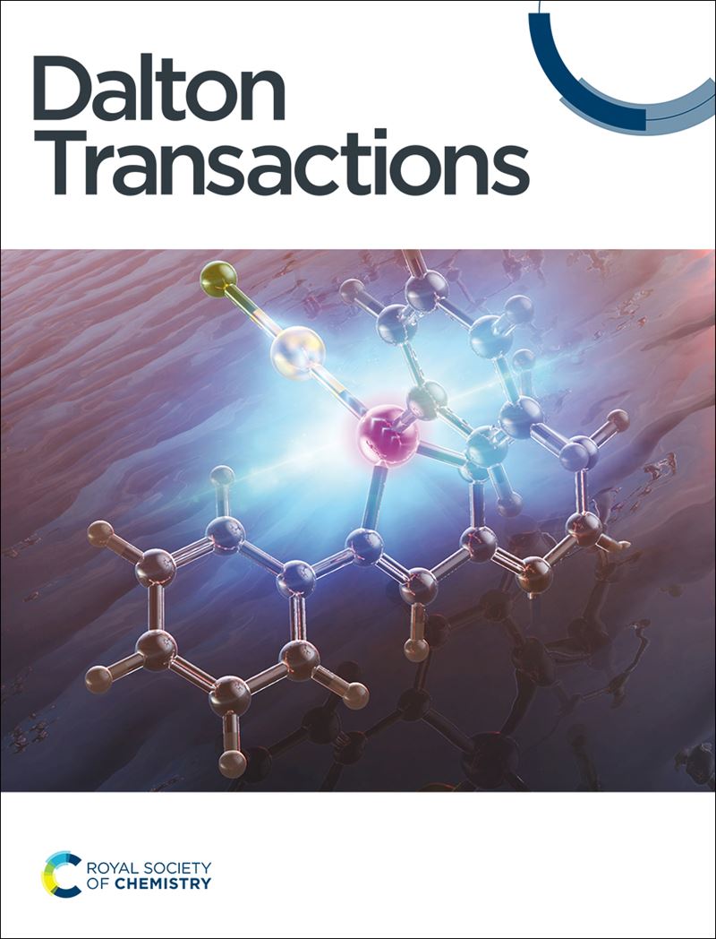 Dalton Transactions journal front cover