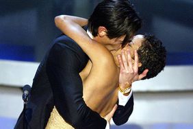 Oscars 2003, Adrien Brody, ... | ADRIEN BRODY and HALLE BERRY at the 2003 Academy Awards ''I HATED that kiss! Just because a woman is pretty and you?re a horny movie
