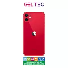 APPLE - iPhone 11 De 64gb Rojo Sin Face - Id
