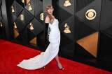 La chanteuse Taylor Swift aux 66ᵉ Annual Grammy Awards, à Los Angeles, le 4 février 2024. 