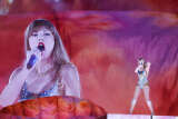 Taylor Swift en concert à Sydney, en février 2024. 