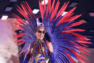 La pop star brésilienne Anitta à Curitiba, le 3 février 2024.