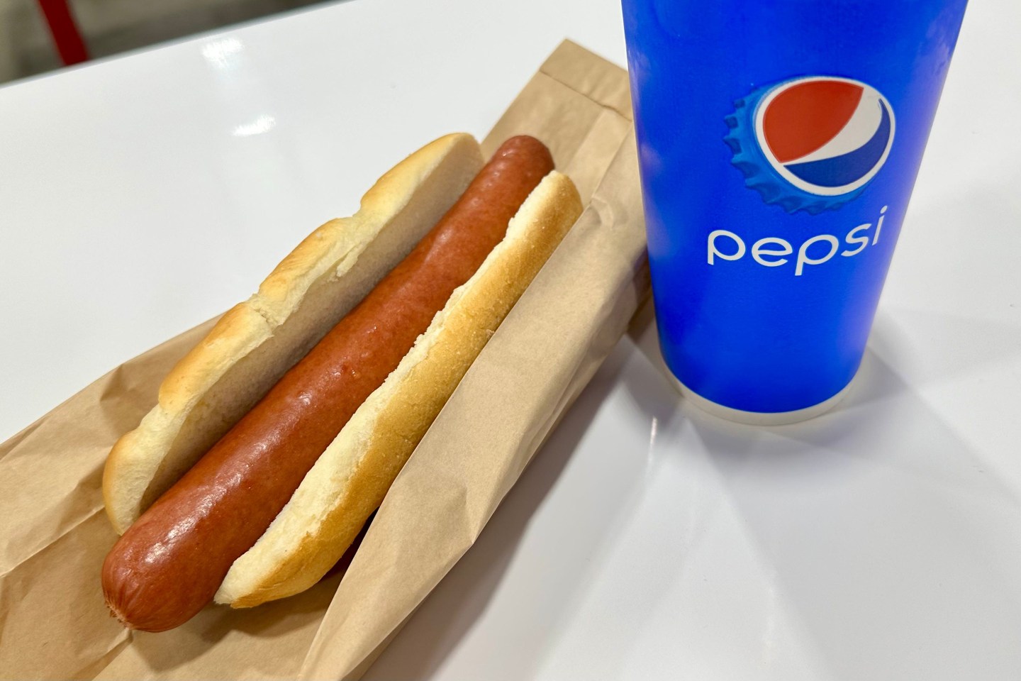 This hot dog and drink combo is single handedly the most popular food court option at Costco.
Bev Shaffer / USA TODAY NETWORK/Reuters