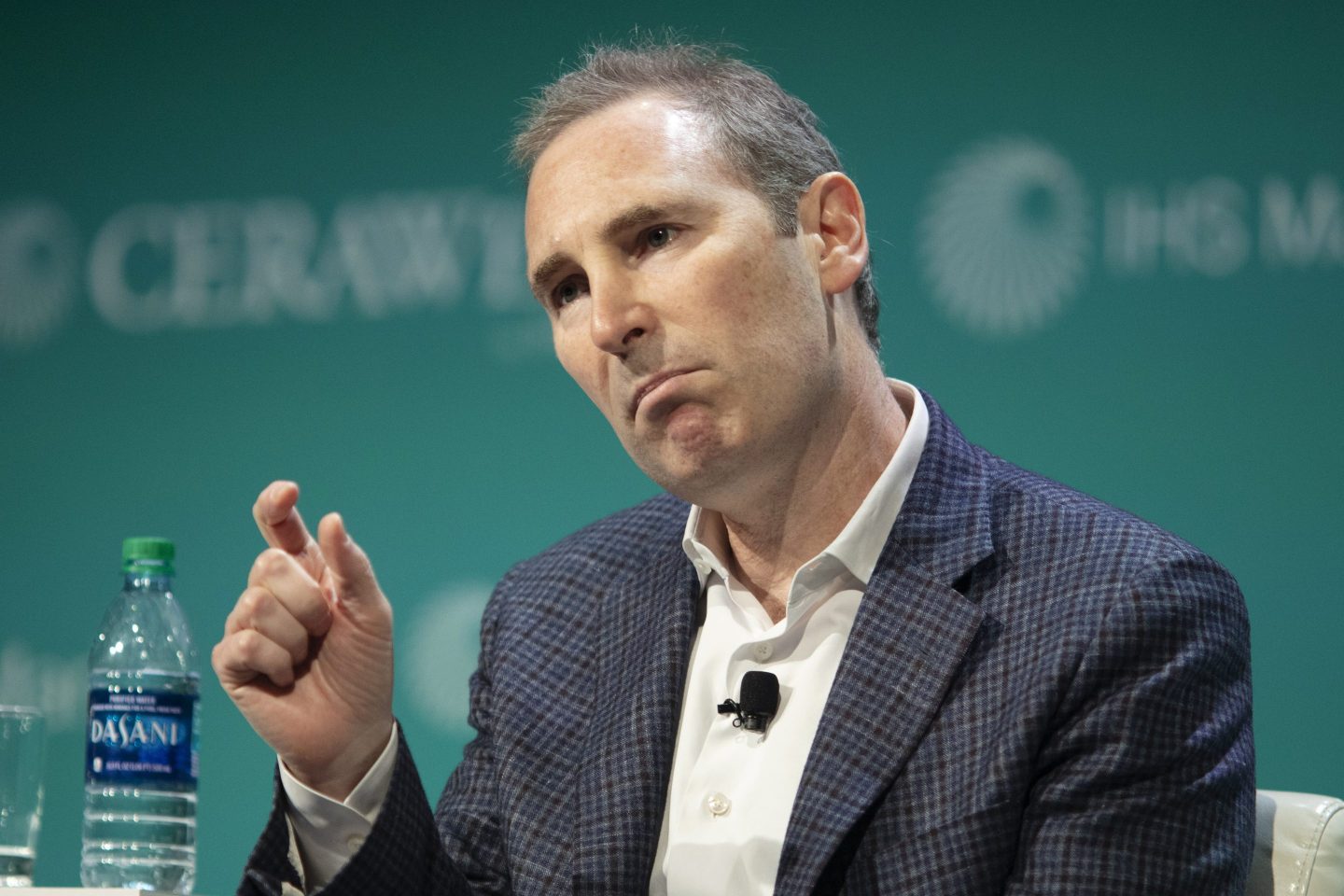 "There's so many things that you can't control in your work life, but you can control your attitude,” Amazon CEO Andy Jassy said.