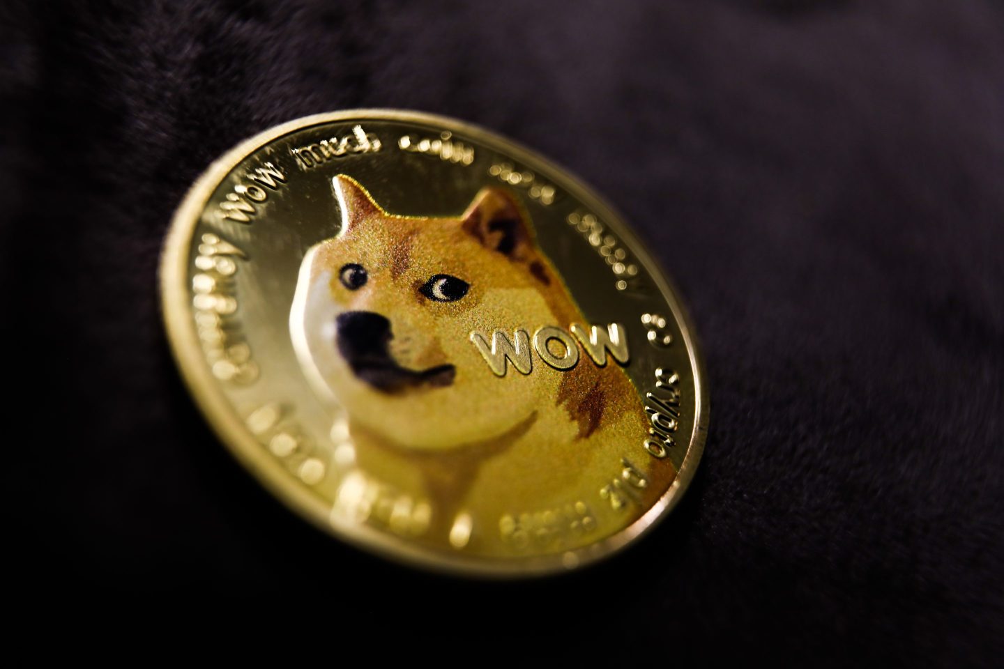 Artistic rendering of Dogecoin