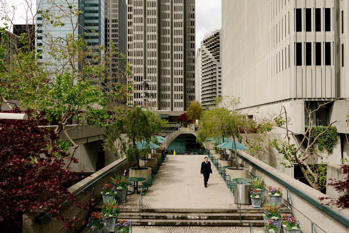The Embarcadero Center in the Financial District of San Francisco, California, US, on Wednesday, May 3, 2023. San Francisco&#8217;s office-vacancy rate soared to a record 27.6% at the end of 2022, compared with just 3.7% before the pandemic. Photographer: Jason Henry/Bloomberg via Getty Images