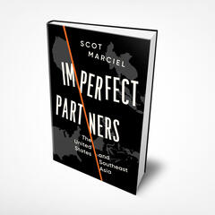 3D mockup of the book 'Imperfect Partners'
