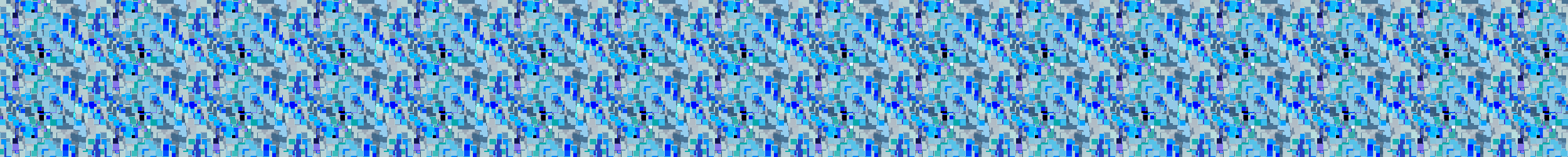 Blue Squares divider