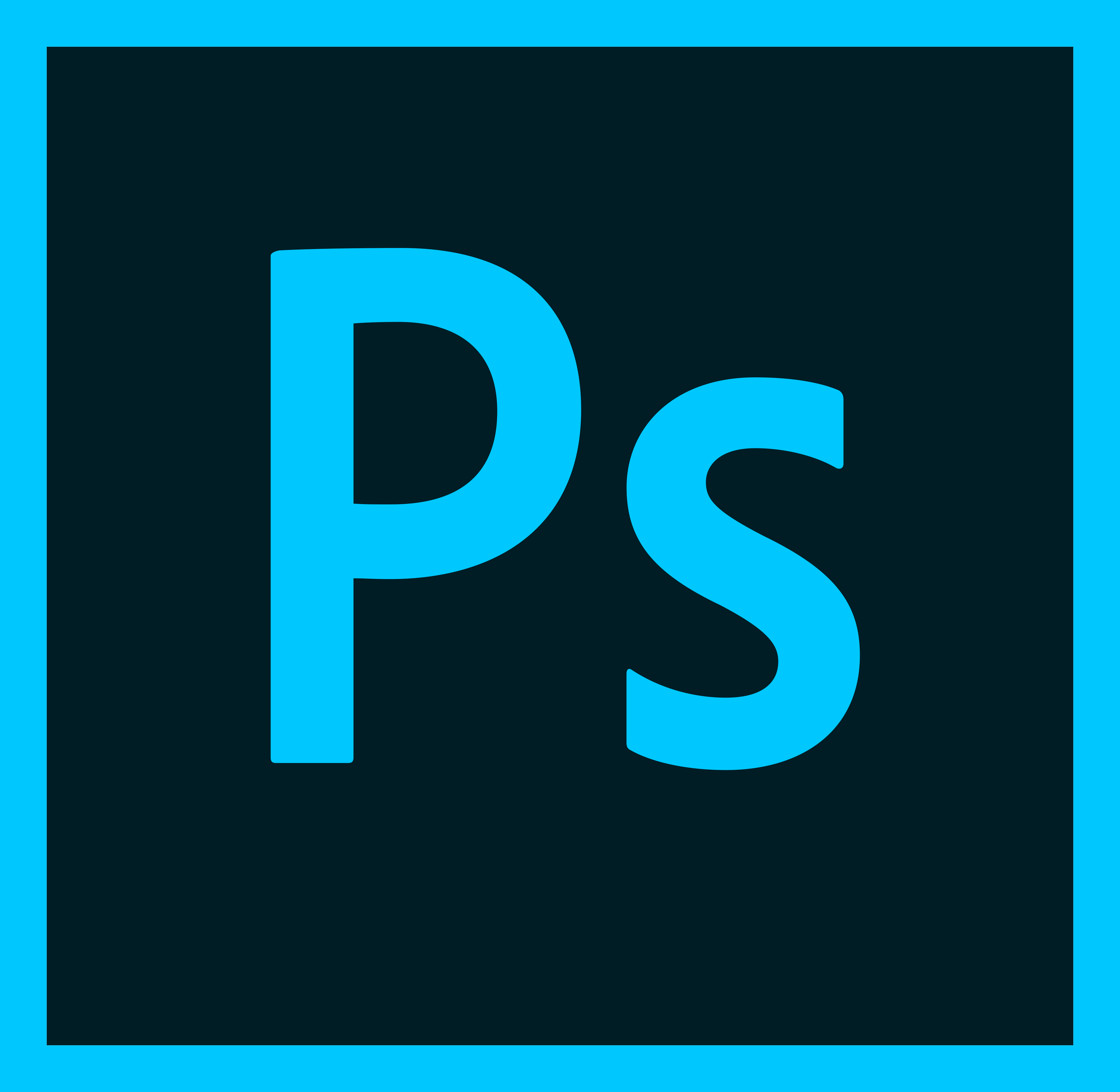 Adobe Photoshop logo failed to load