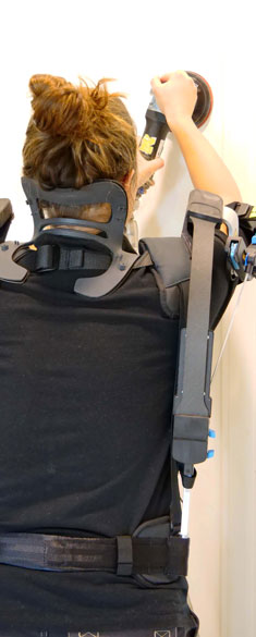 IP12 exosquelette assistance bras en hauteur - GOBIO - EUROPE TECHNOLOGIES